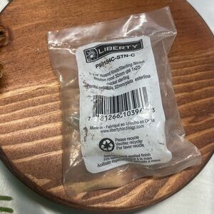 Liberty Sterling Nickel Round Knob